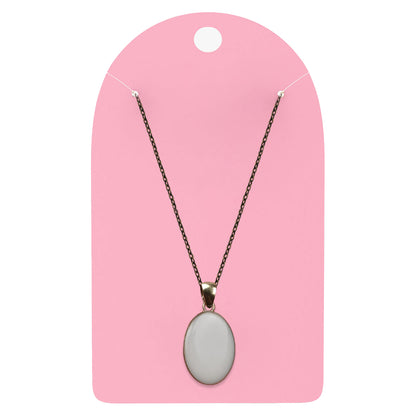 Vintage Posh Oval Pendant with Breastmilk Jewelry Kit