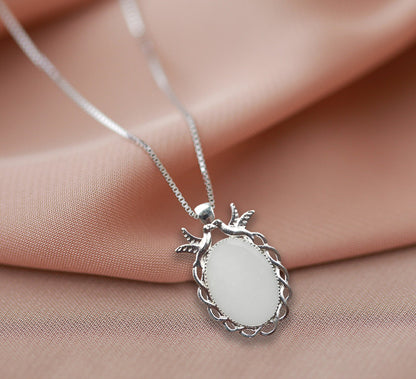 Silver Bird Pendant with Breastmilk Jewelry Kit