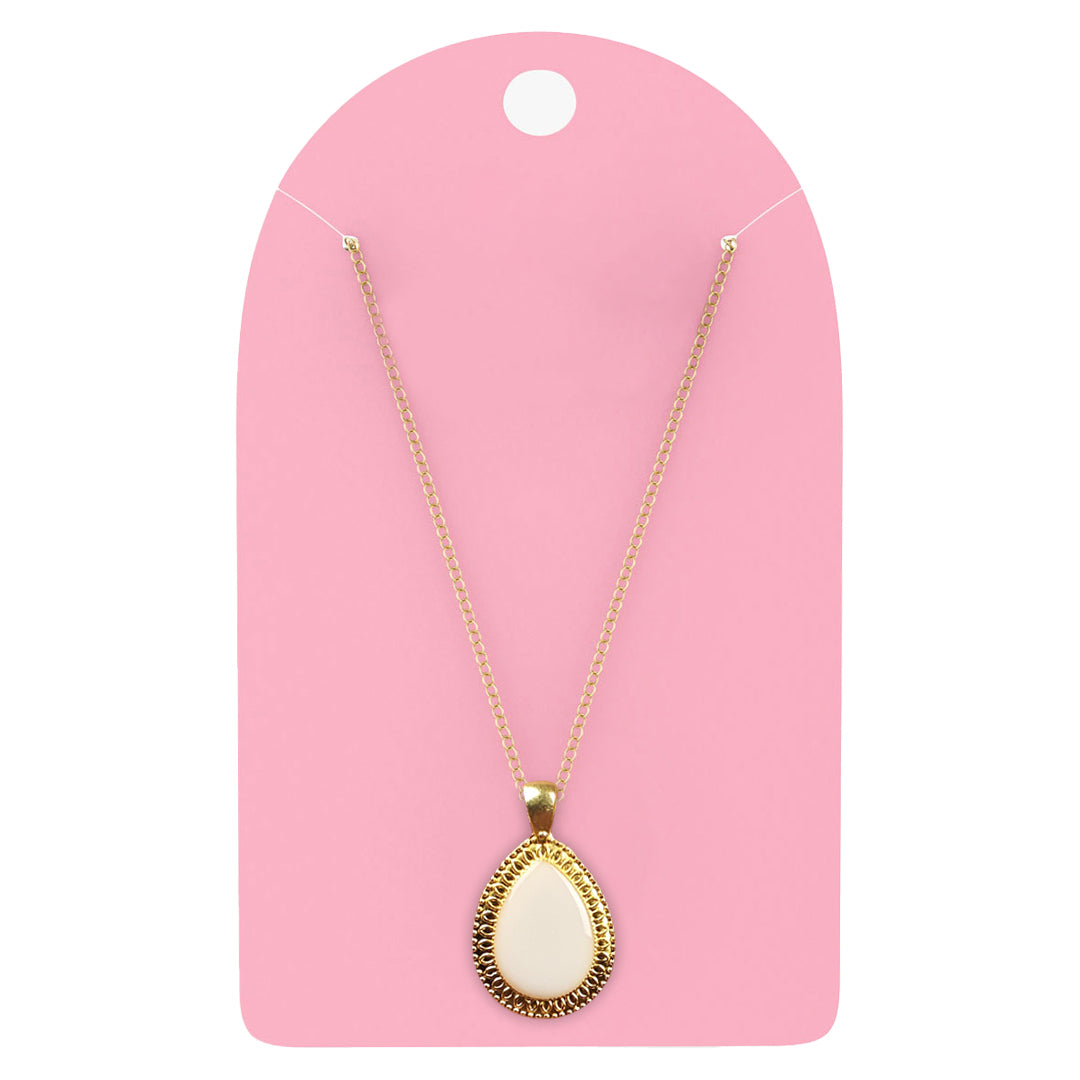 Golden Water Drop Royal Pendant with breastmilk Jewelry kit